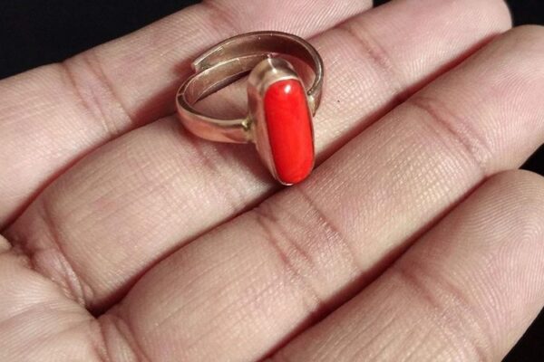 Coral Ring for Strength, Energy and Prosperity Coral Ring