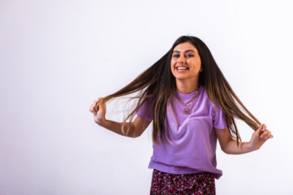 How to Blend Indian Relaxed Straight Hair with Natural Hair Indian relaxed straight hair