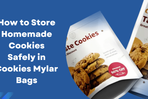 How to Store Homemade Cookies Safely in Cookies Mylar Bags Custom Mylar Bags