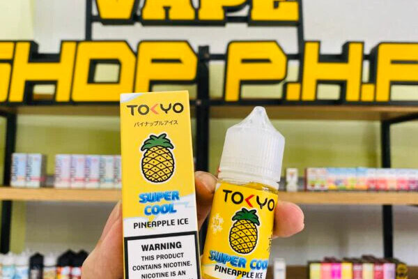 Tokyo Super Cool Pineapple Ice – A Tropical E-Liquid with an Icy Kick Tokyo Super Cool Pineapple Ice 30ml