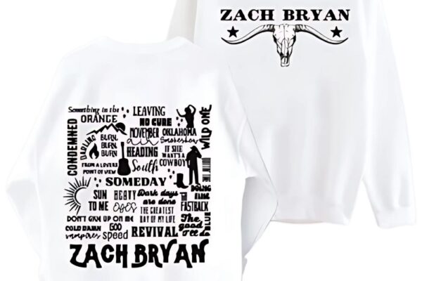 Zach Bryan Classic Denim Jacket – Folk Western Americana Outerwear Zach Bryan Merch
