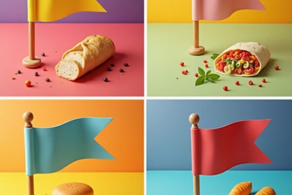 Make Your Brand Stand Out with Custom Food Flags custom food flags